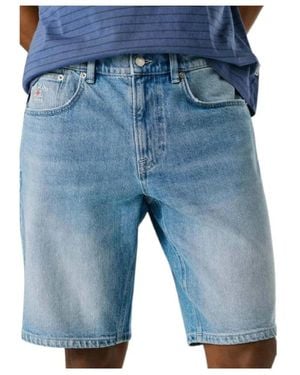 Pepe Jeans Denim Shorts - Blue