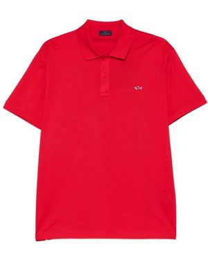 Paul & Shark Polo Shirts - Red