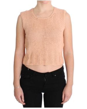 Pink Memories Round-Neck Knitwear - Black