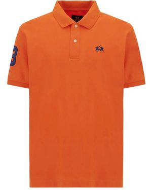 La Martina Polo Shirts - Orange