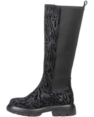 Floris Van Bommel Schoenen ,Zwart ,Bayli Hoge Laars
