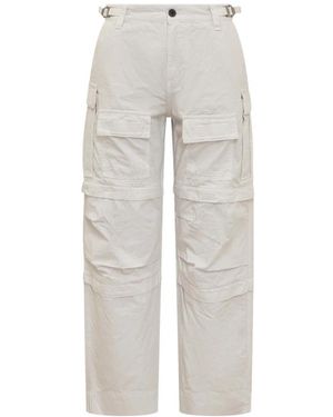 DARKPARK Cropped Trousers - Grey
