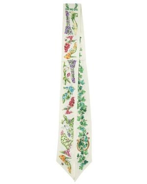 Ferragamo Silky Scarves - Vert