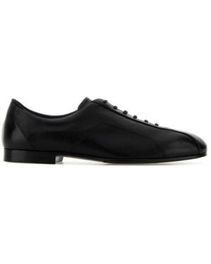 Jil Sander Laced Shoes - Black