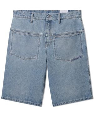 Axel Arigato Invert Denim Shorts - Blau