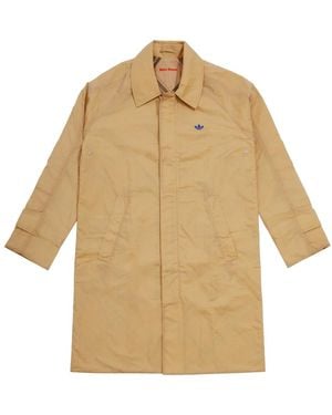 adidas Single-Breasted Coats - Natural