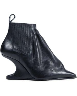Rick Owens Heeled Boots - Blue