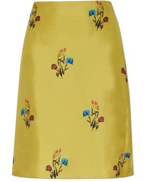 Marni Midi Skirts - Yellow