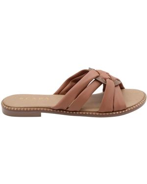 Scapa Schoenen ,Bruin ,Nikko Slipper