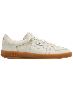 P448 Schoenen ,Katoen Monza Corduroy - Wit