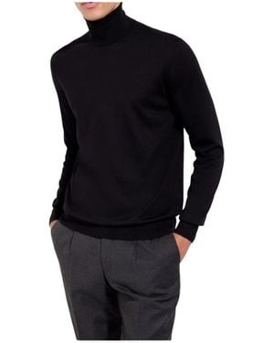 Barba Napoli Dolcevita Rollkragenpullover - Blau