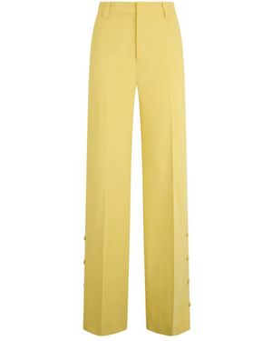 RED Valentino Wide Trousers - Yellow