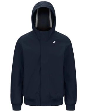 K-Way Jassen ,Blauw ,Polyester Joachim Bonded Jacket
