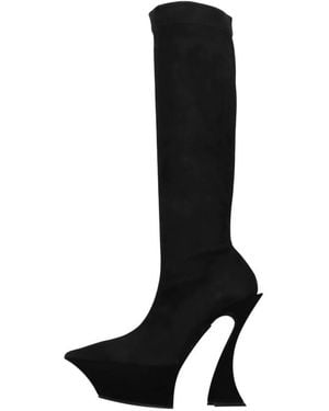 Mugler Heeled Boots - Negro