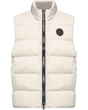 Canada Goose Jassen ,Crofton Down Vest - Naturel