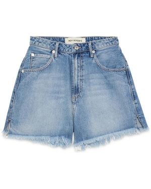 Roy Rogers Denim Shorts - Blu