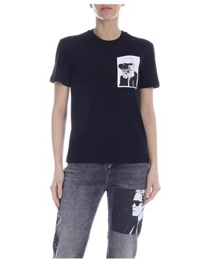 KARL LAGERFELD T-Shirts - Blue