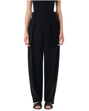 Bottega Veneta Straight Pants - Black