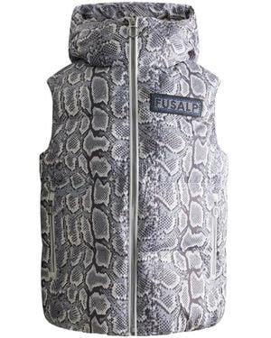 Fusalp Paula swarovski ärmellose jacke - Grau