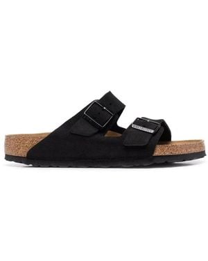 Birkenstock Sliders - Negro