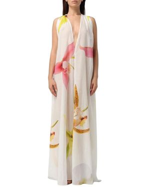 Genny Maxi Dresses - Metálico