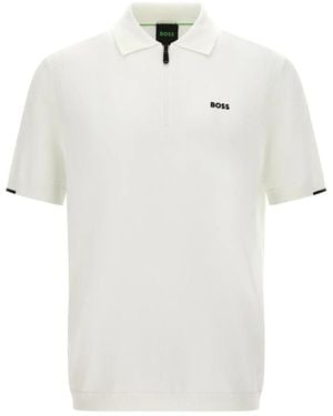 BOSS Polo Shirts - Blanco