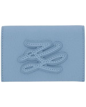KARL LAGERFELD Wallets & Cardholders - Azul