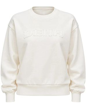 Deha Long Sleeve Training Tops - Blanco