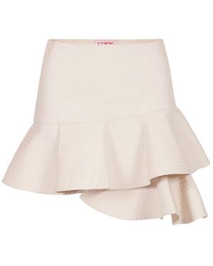Iceberg New Shape Short Skirt - Natur
