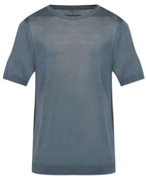 Rag & Bone T-Shirt Mit Rundem Ausschnitt - Blau