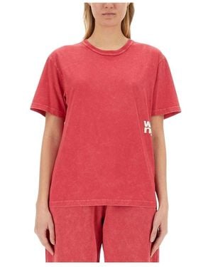 T By Alexander Wang T-Shirts - Red