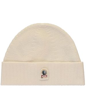 Parajumpers Accessoires ,Wol Veelzijdige Gebreide Muts Hoed - Naturel