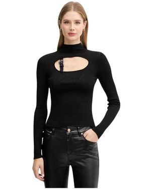 Versace Jeans Couture Rollkragenpullover - Schwarz