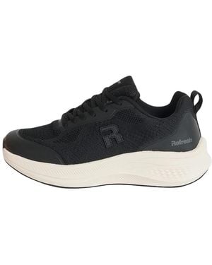 Refresh Sport Sneakers Met Logo - Zwart