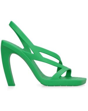 Bottega Veneta High Heel Sandals - Green