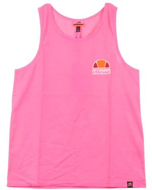 Ellesse Neonroze Tanktop Voor Mannen