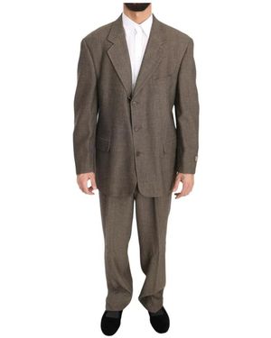 Dolce & Gabbana Single Breasted Suits - Brown