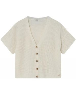 GUSTAV Cardigans - White
