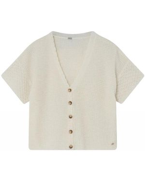 GUSTAV Truien & Vesten ,Wit ,Cardigan