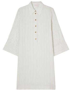 BUSNEL Shirt Dresses - Bianco
