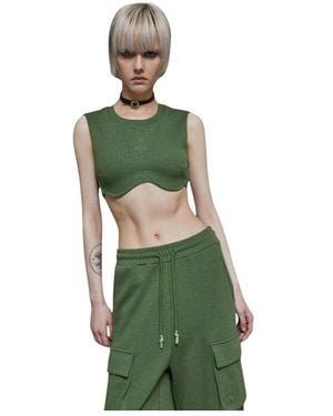 Patrizia Pepe Tops > sleeveless tops - Vert