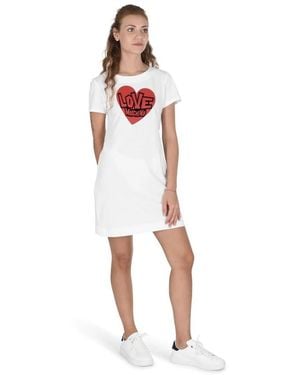 Love Moschino Short Dresses - White