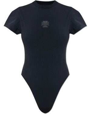 Vetements Body Mit Patch - Blau