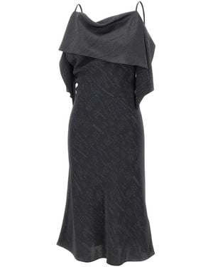 MM6 by Maison Margiela Midi Dresses - Negro