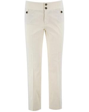 Etro Slim-Fit Trousers - Natural