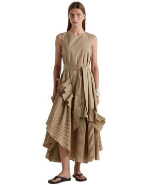 MEIMEIJ Maxi Dresses - Natural