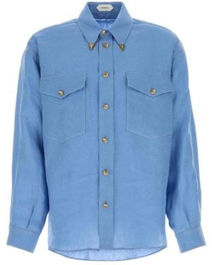 Versace Casual Shirts - Blue