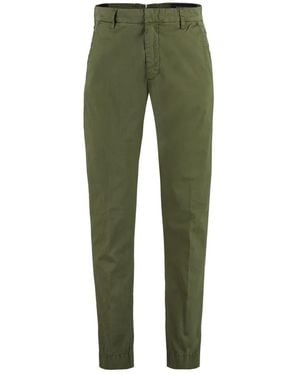 Hand Picked Slim-Fit Pants - Green