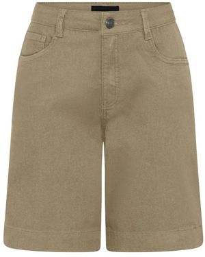 Cro Korte Broeken ,Katoen Shorts Met Klassieke Zakken - Naturel