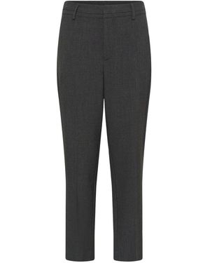 Kaffe Slim-Fit Broek - Grijs